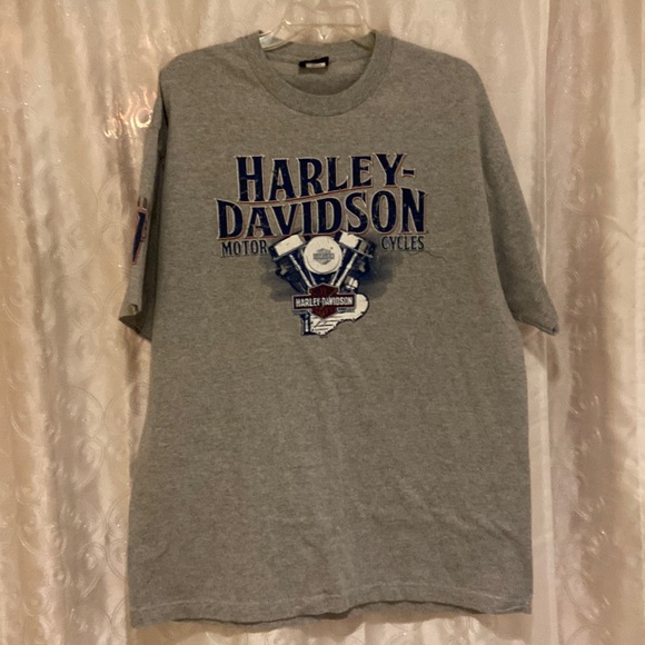 Harley-Davidson Other - Stampede Harley Davidson Motorcycle Burleson, TX Shirt Size Mens XL 🔥